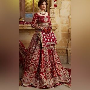 MNR Pakistani designer lehnga